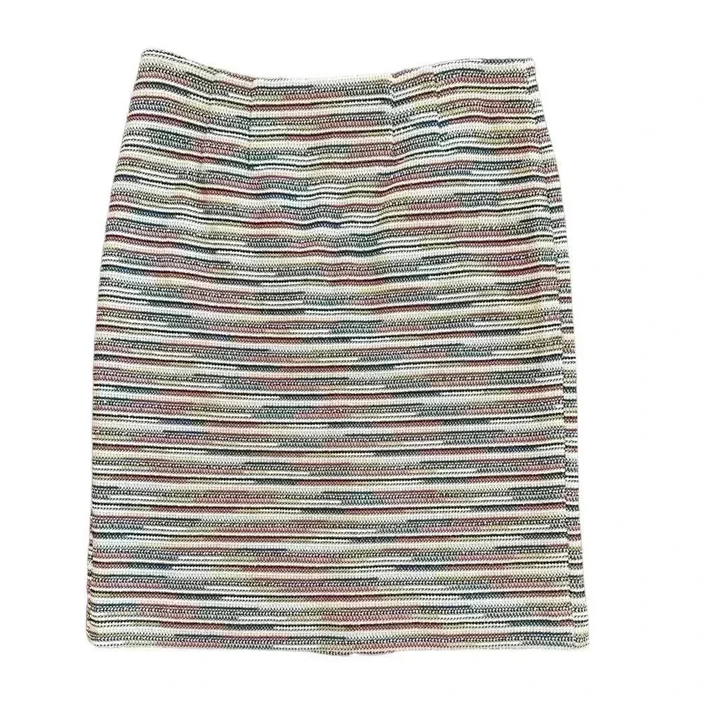Emerson Rose Skirt Size 8 Colorful Print Straight Knee Length